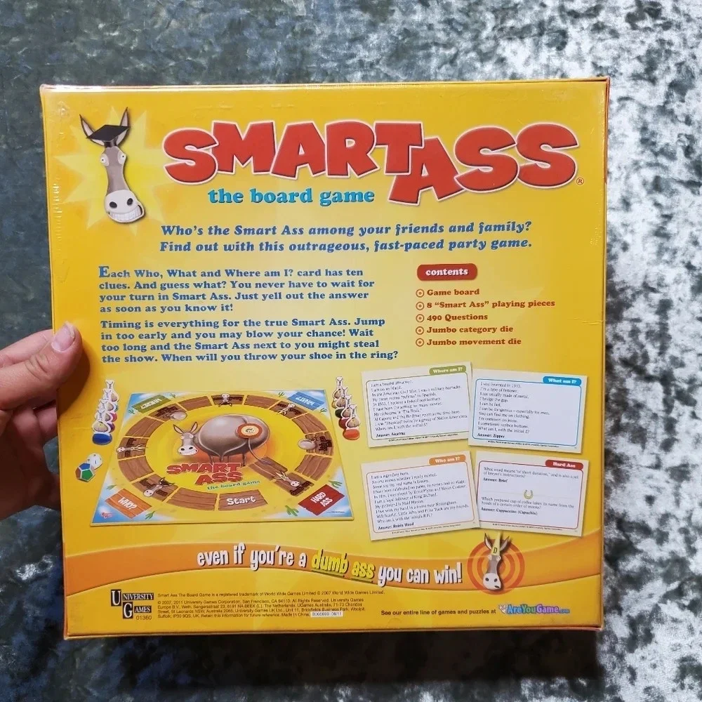 Smart Ass‎ Trivia Board Game